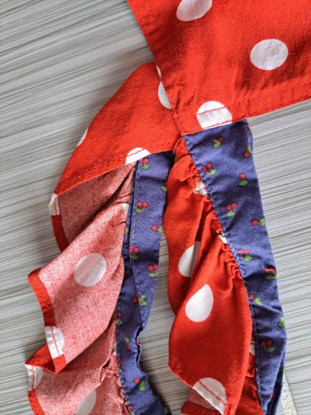 Matilda Jane Brilliant Daydream Most Magical Day Romper Ruffled Gingham Girls 14 - Picture 4 of 8